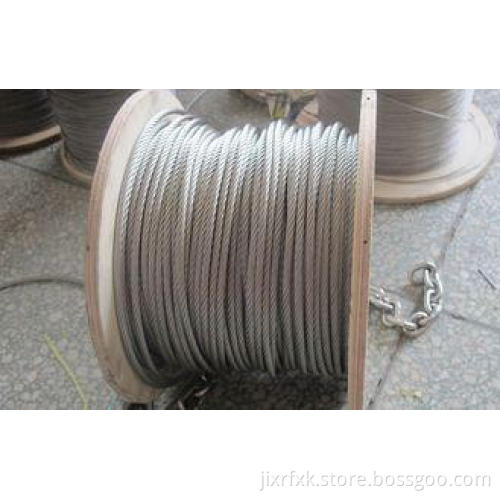 Industry Stainless Steel Wire Cable 316 7x19 3/8inch AISI S